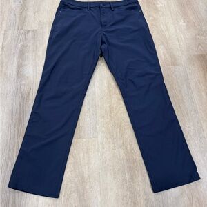 Express Men's Deep Blue Dress Pants